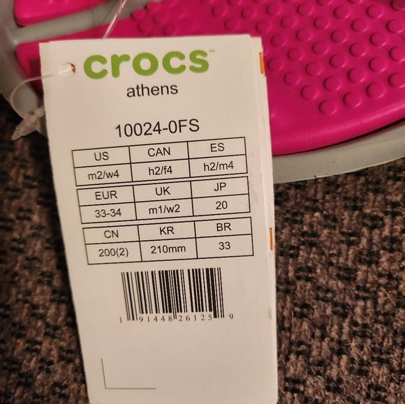 Crocs Sandles size 4 - Picture 5 of 5